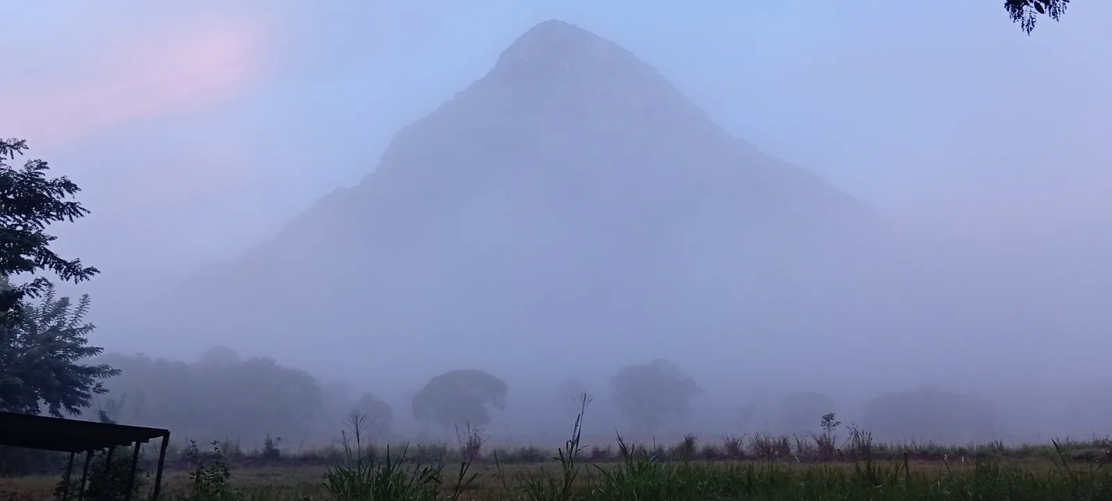 Dimbulagala Mountain at dawn